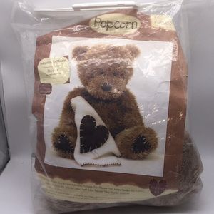 Popcorn Plush Teddy Bear Craft Designer Stitches